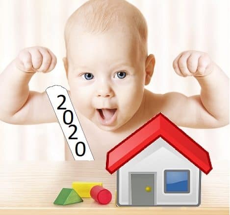Baby Playing with Toy Blocks